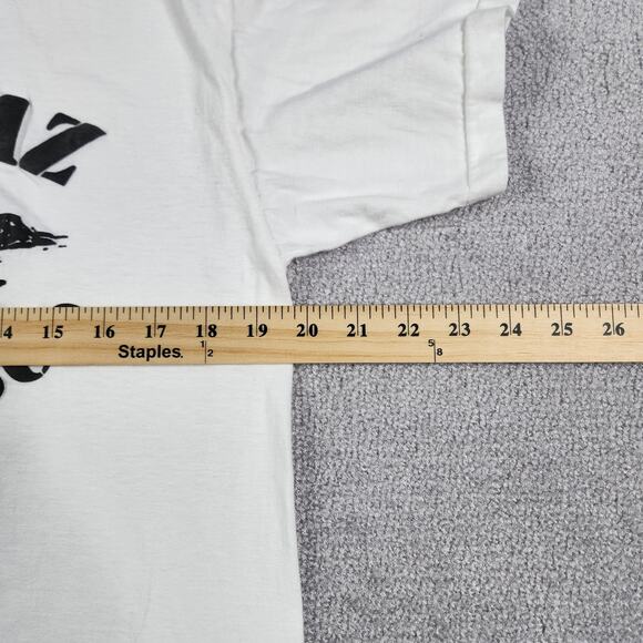 Vintage Alcatraz Shirt Adult Large Hard Luck Cafe San Francisco Puffy Paint - Picture 9 of 10